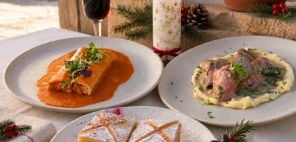 Menú de Navidad en Puy du Fou España