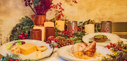 Menú de Navidad en Puy du Fou España