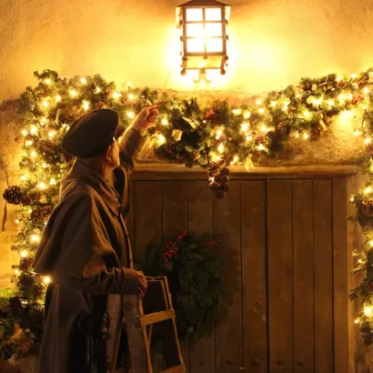 El Sereno de Puy du Fou España preparando la Navidad