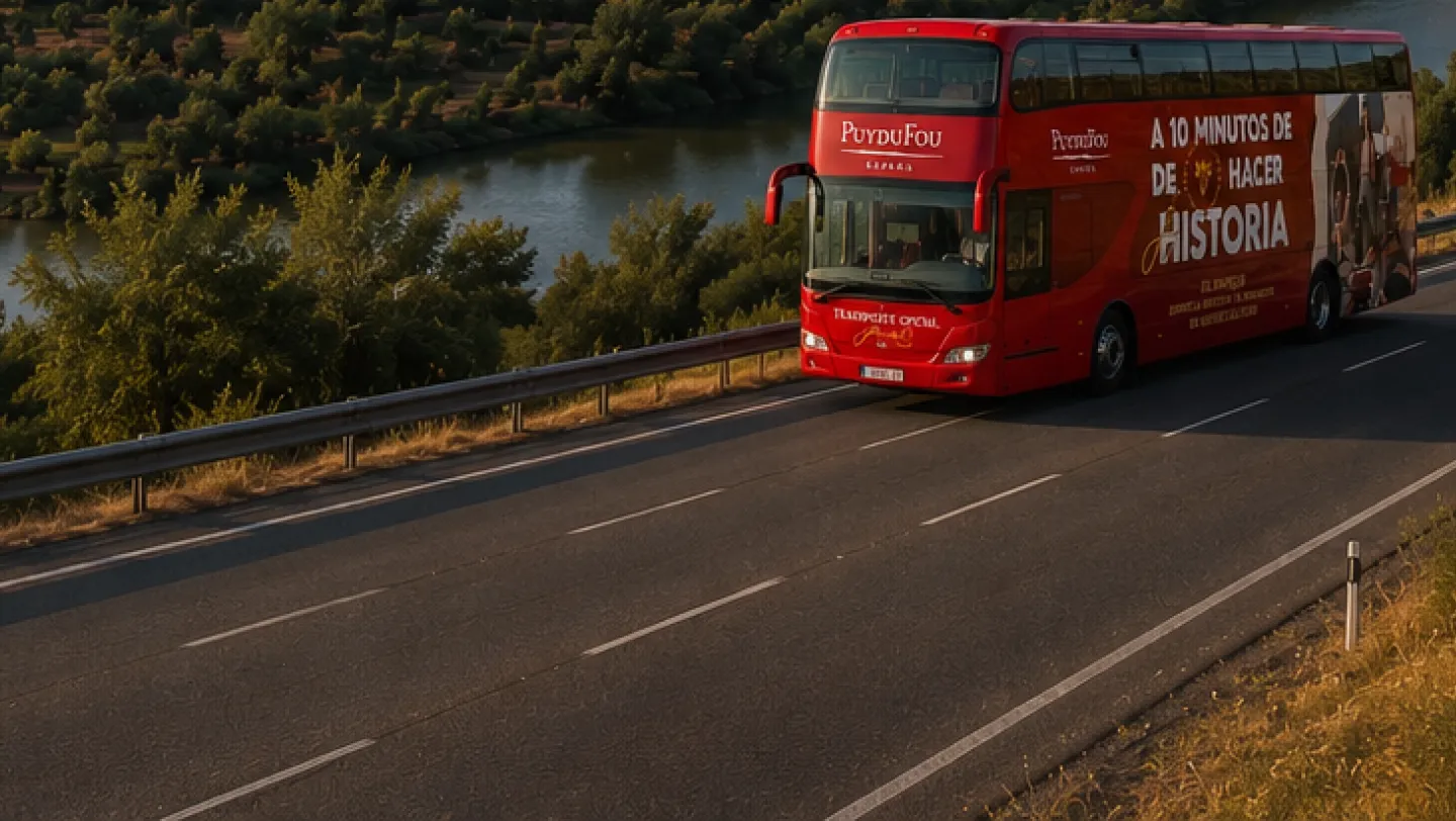 Autobús oficial de Toledo a Puy du Fou España