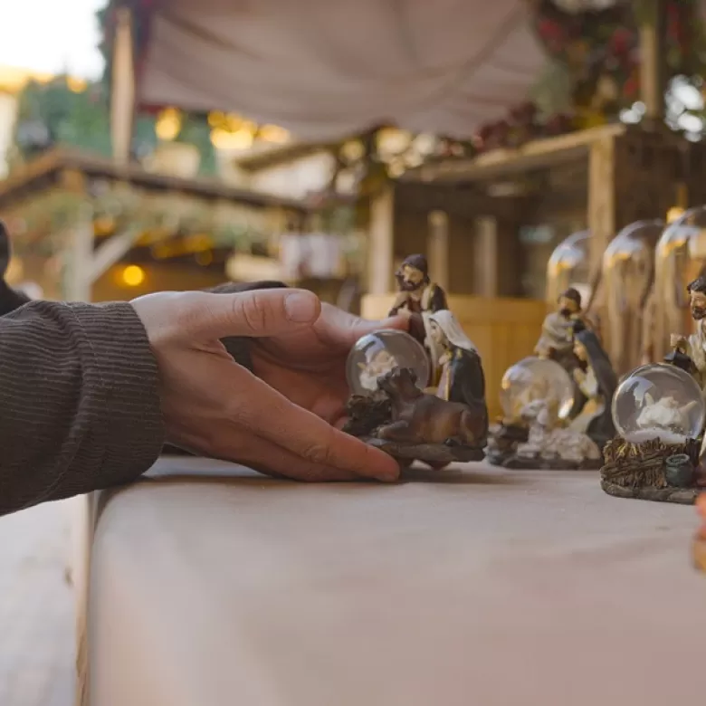 Belén artesanal hechos a mano