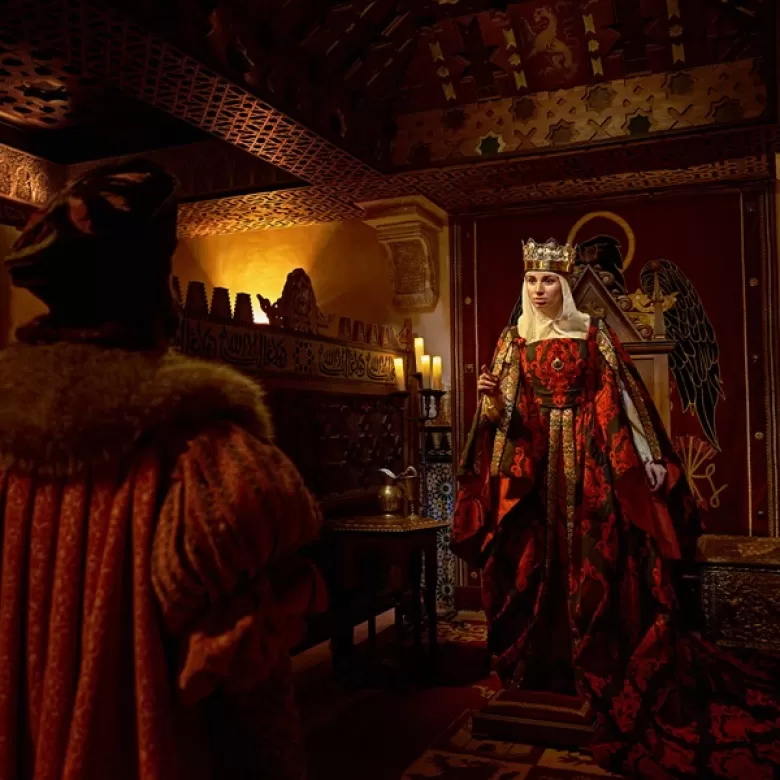 Isabel la Católica y Cristóbal Colón