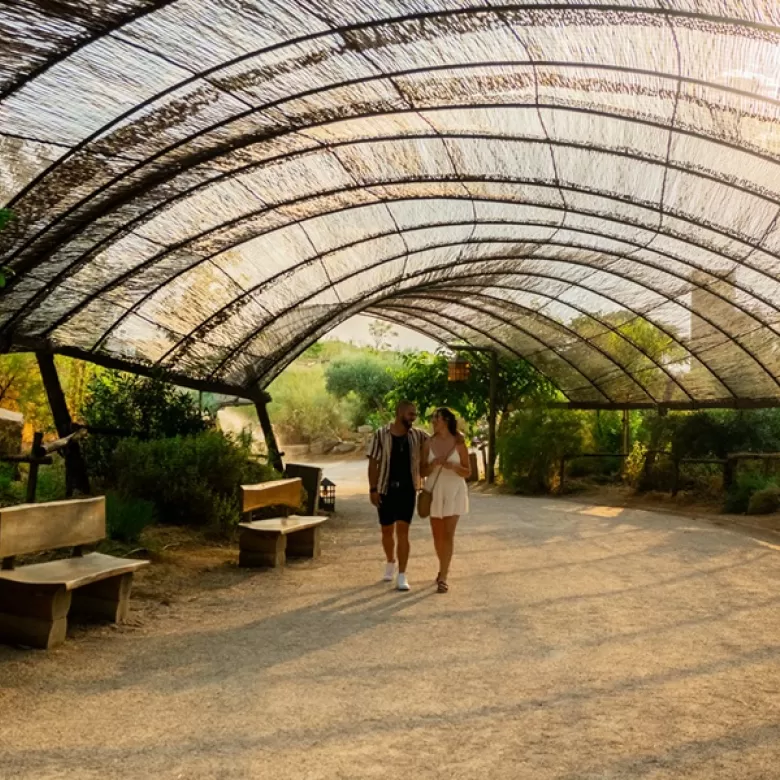 Pareja paseando en Puy du Fou España