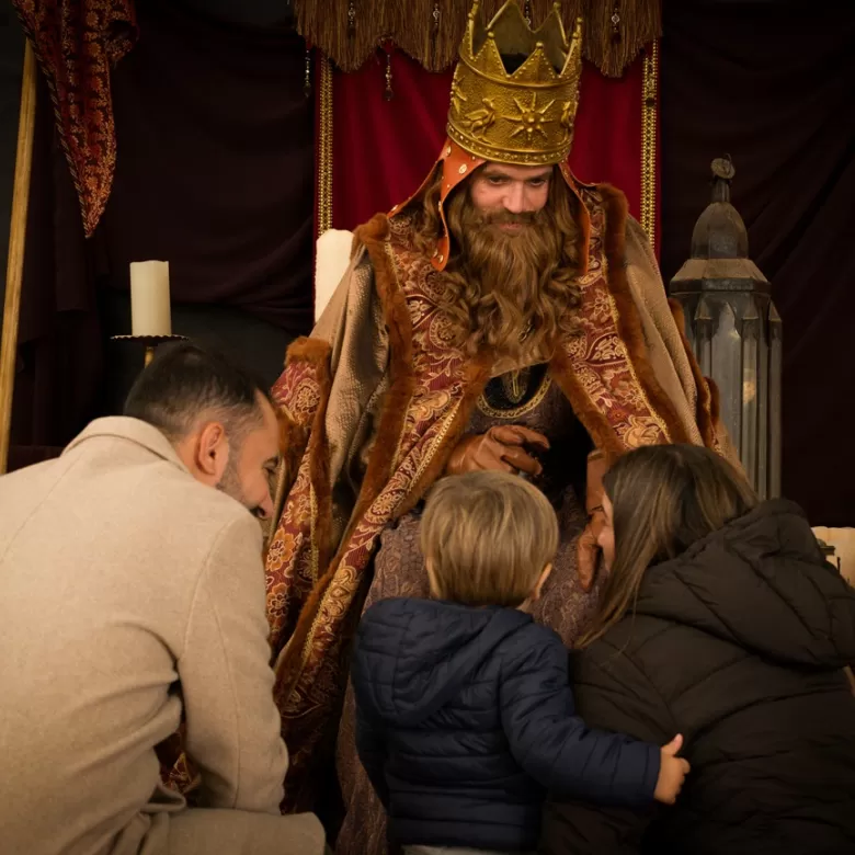 Recepción Real con los Reyes Magos