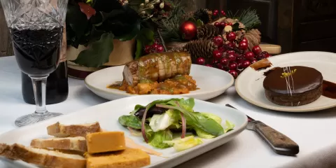 Menú de Navidad de Puy du Fou España