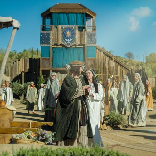 Escena del espectáculo La Alegría de la Navidad de Puy du Fou España