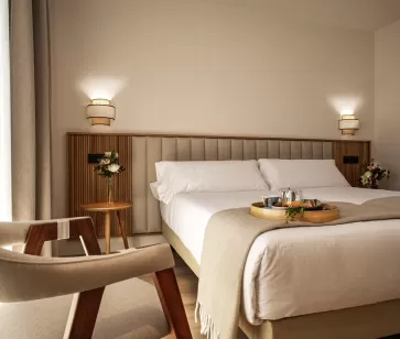Habitación de un hotel de Puy du Fou España